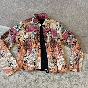 Multicolor Lightweight Quilted Jacket